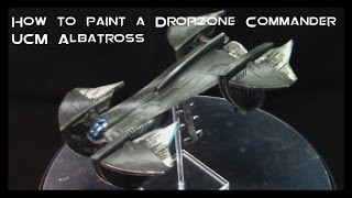 how to paint dropzone commander ucm albatross [upl. by Irpac145]