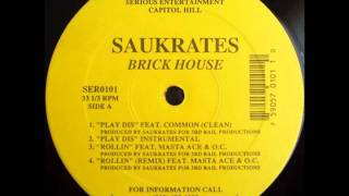 Saukrates  Play Dis Instrumental [upl. by Chemar]