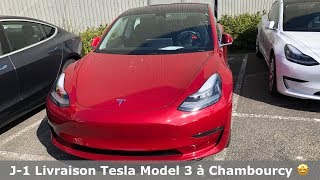 J1 Livraison Tesla Model 3 à Chambourcy jusquici tout va bien [upl. by Alaric]