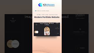 How to make Personal Portfolio HTML CSS and JavaScript  personal Website [upl. by Kenimod]