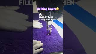 Quilting Layers with A bernette 79 [upl. by Mareld]