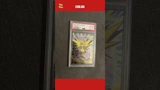 Zapdos PSA 10 GEM MINT TOPPS CHROME TV 145 Pokemon Card Low Pop Rare [upl. by Yram]