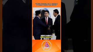 TIBA DI INDONESIA PRESIDEN PRABOWO DI SAMBUT WAPRES GIBRAN DAN MENTERI videoviral shortvideo [upl. by Penn]