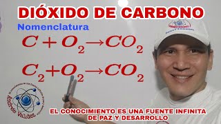 DIÓXIDO DE CARBONO  ANHÍDRIDO CARBÓNICO  NOMENCLATURA TRADICIONAL STOCK Y SISTEMÁTICA [upl. by Mikahs99]