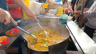 Filipino Street Food  Pancit BATO  Noodle dish from town of Bato Camarines Sur Bicol [upl. by Hammad]