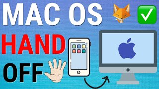 How To Enable amp Disable Handoff On MacBook amp Mac [upl. by Blayne]