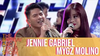 Jennie Gabriel and Migz Molino take on ‘Bakit Ngayon Ka Lang’  TBATS [upl. by Wendall]