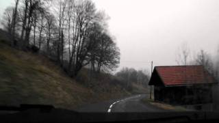 Col de la Colombière  Le Reposoir avant larrivée de la neige [upl. by Ingles668]