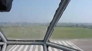 B17 Flying Fortress Take Off  On Board View From Nose [upl. by Sileas]