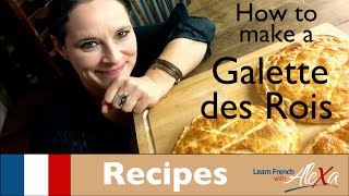 How to make a Galette des Rois Comment faire une galette des rois [upl. by Nyllewell]