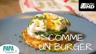 Un rosti comme un burger  LE RÖSTI BURGER [upl. by Previdi663]