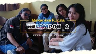 MEKANIKA FLUIDA  Streamline Pathline Streakline Kelompok 2 [upl. by Neenad]