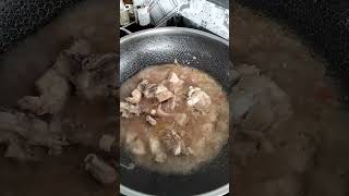 PORK STEW shortvideo food satisfying sound [upl. by Ymas27]