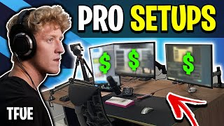 Inside Tfues 2021 Gaming Setup  Pro Setups [upl. by Trilbi]