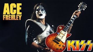 Kiss  Deuce guitar solo  Ace Frehley Tone [upl. by Aenitsirhc]