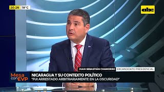 Sebastián Chamorro habla sobre la situación política de Nicaragua y de su exilio [upl. by Novanod]