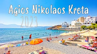 Agios Nikolaos Crete beautiful highlights of Agios Nikolaos and Elounda Greece 2023 [upl. by Ahsa]