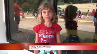 Stepping Stone School holds Independence Day parade [upl. by Nyrmak738]