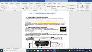 Système de préchauffage sur un moteur diesel [upl. by Htiek]