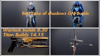 Lake of shadows GM Builds SEASON 23 [upl. by Ahsaret]