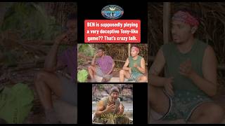 In a Survivor 46 Secret Scene Q Said He Thinks Ben Is Playing a Tony Type of Game — BEN [upl. by Needan]