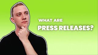 Press Release Backlinks Explained  Getting and Using Press Releases for SEO [upl. by Gavan]