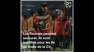 Ligue Europa Revivez la qualification historique de Rennes en 8es de finale [upl. by Nyrhtakyram]