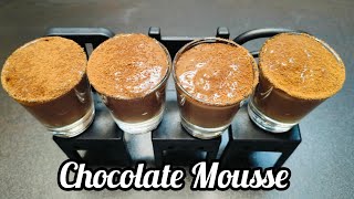 Chocolate Mousse l Chocolate Dessert l Couplesrasoikhana [upl. by Adrell]