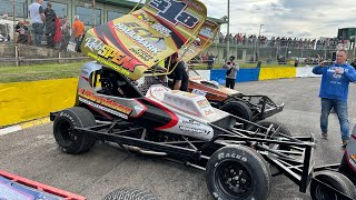 318 Rob Speak 2015 World Championship Winning Brisca F1 Stockcar At Skegness Raceway 140924 [upl. by Therron795]