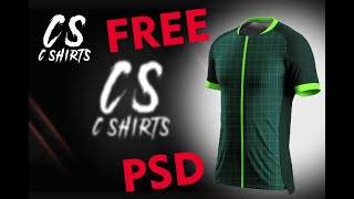 Soccer Jersey Mockup Free download Link in Description [upl. by Dahcir898]