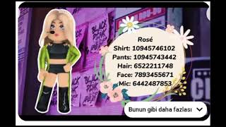 blakpink kodlar roblox free [upl. by Akanke]