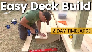 Building an 8x16 Deck in 2 Days [upl. by Piers]