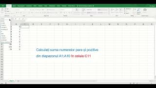 Utilizarea functiilor IF AND MOD SUM [upl. by Cleti]