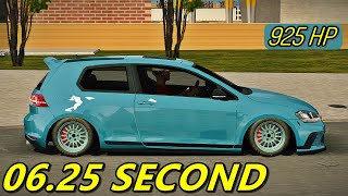 CAR PARKING MULTIPLAYER VOLKSWAGEN GOLF MK7 925HP GEARBOX SETTING [upl. by Maire]