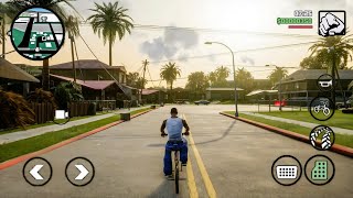 GTA SAN ANDREAS DEFINITIVE EDITION MOBILE GAMEPLAY ANDROID [upl. by Schatz]