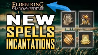 Elden Ring Shadow of the Erdtree NEW SPELLS and INCANTATIONS GAMEPLAY [upl. by Silohcin863]