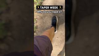 WHY YOU NEED A TAPER WEEK [upl. by Cheyne]