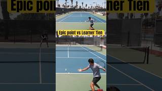 EPIC Point vs American Rising Star Learner Tien atp tennis tennislife [upl. by Amata]