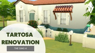 TARTOSA RENOVATION  THE SIMS 4 SPEED BUILD [upl. by Kalman]