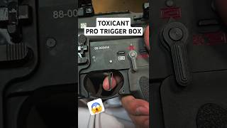 Toxicant pro trigger box Adjusted to feel like a HPA hair trigger toxicants airsoftgun airsoft [upl. by Spence]