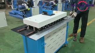 Lock Forming Machine With 9 Rollers [upl. by Hnad]