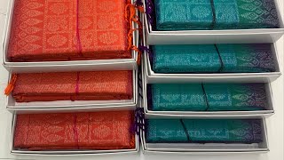 Allself Soft silk sarees  Sirumugai Soft silk sarees  Weavers price [upl. by Towney]