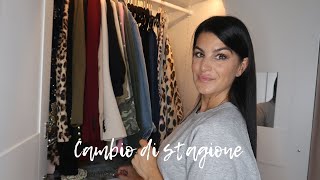 WARDROBE ORGANIZATION  Cambio di stagione per lautunnoinverno  My Beauty Fair [upl. by Ahsea]