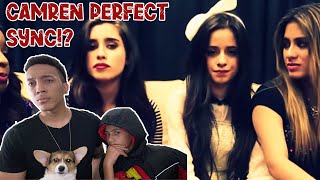 CAMREN PERFECT SYNC REACTION W DETECTIVE DOG [upl. by Einhpad787]