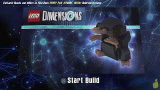 Lego Dimensions Niffler  Build Instructions Fantastic Beasts STORY Pack 71253  HTG [upl. by Ullund]