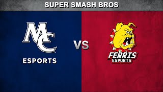 Smash Bros Spring 2024 Marietta College vs Ferris State University [upl. by Hephzibah]