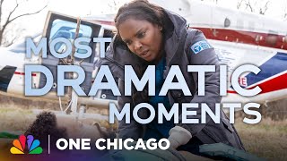 The Most Dramatic Chicago Med Fire and PD Moments  One Chicago  NBC [upl. by Alvan]