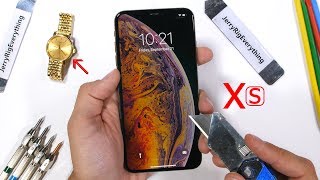 iPhone Xs MAX Durability Test  How weak is the big iPhone [upl. by Busch730]