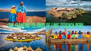 The Floating Islands of Lake Titicaca PeruOneMinute World Wonders [upl. by Dadelos]