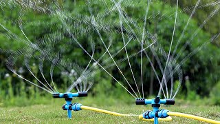 Automatic 360° Rotation Garden Sprinklers 2020 — Save water and money [upl. by Reilly970]